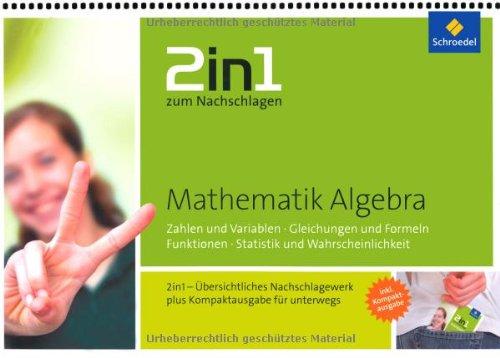 2in1 zum Nachschlagen: Mathematik Algebra