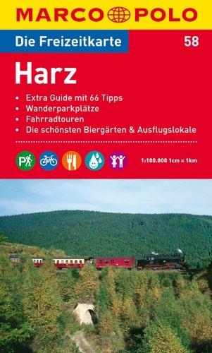 MARCO POLO Freizeitkarte Harz 1:100.000