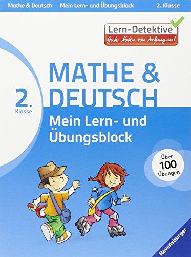 Lern-Detektive: Mein Lern- und Übungsblock Mathe & Deutsch 2. Klasse