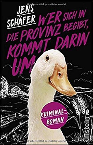 Wer sich in die Provinz begibt, kommt darin um: Kriminalroman