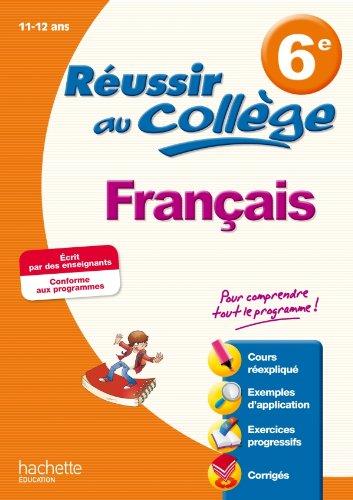 Français 6e, 11-12 ans