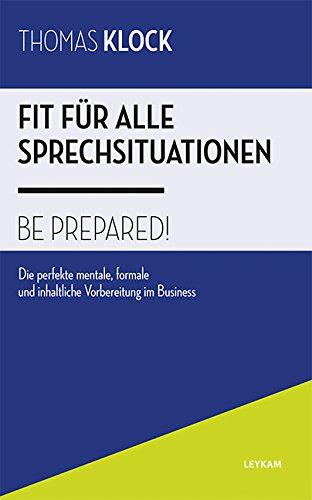 Fit für alle Sprechsituationen: BE PREPARED