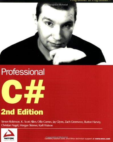 Professional C# (Programmer to Programmer)