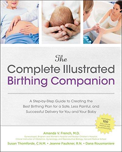 Complete Illustrated Birthing Companion: A Step-by-Step Guide to Creating the Best Birthing Plan for a Safe, Less Painful, and Successful Delivery for You and Your Baby