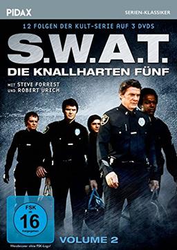 Die knallharten Fünf, Vol. 2 (S.W.A.T.) / Weitere 12 Folgen der Kult-Serie (Pidax Serien-Klassiker) [3 DVDs]