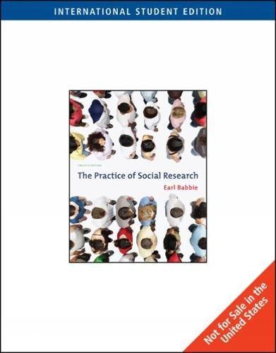 The Practice of Social Research, International Edition (Ise Edition)