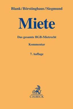 Miete (Gelbe Erläuterungsbücher)