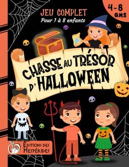 Chasse au trésor d'Halloween: kit complet | Pour enfants de 4 à 8 ans (Chasse au trésor pour les enfants)