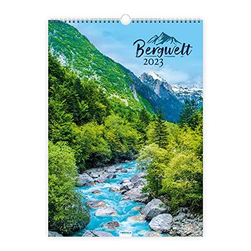 Trötsch Großbildkalender Bergwelt 2023: Wandkalender