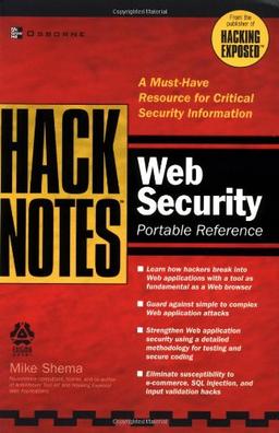 Hacknotes Web Security Portable Reference