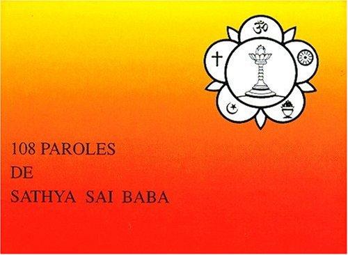 108 paroles de Sathya Sai Baba