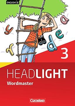 English G Headlight - Allgemeine Ausgabe: Band 3: 7. Schuljahr - Wordmaster mit Lösungen: Vokabellernbuch