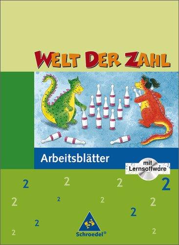 Welt der Zahl - Ausgabe 2003-2005 für Grundschulen. Ausgaben 2003 - 2005 für Grundschulen: Welt der Zahl - Ausgabe 2005 Nord: Arbeitsheft 2 mit CD-ROM