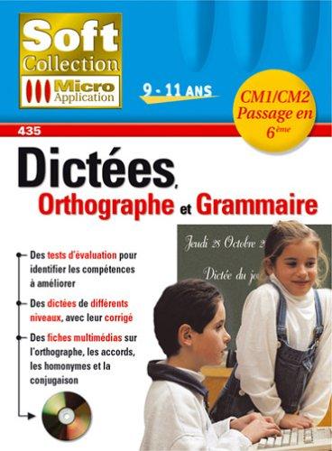 Dictées, Orthographe et Grammaire