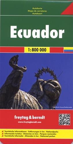 Freytag Berndt Autokarten, Ecuador - Galapagos - Maßstab 1:800 000 (freytag & berndt Auto + Freizeitkarten)