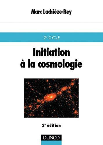 Initiation à la cosmologie