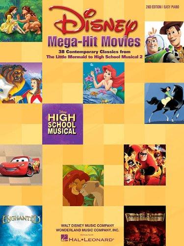 Disney Mega-Hit Movies Pf: For Easy Piano