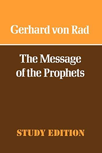 The Message of the Prophets