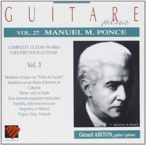 Gitarre Plus - Vol. 27 (Manuel Ponce Vol. 3)