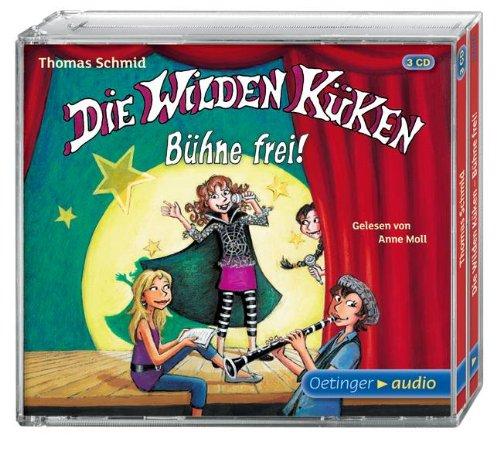 Die Wilden Küken - Bühne frei! (3 CD): Gekürzte Lesung