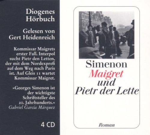 Maigret und Pietr der Lette. 4 CDs