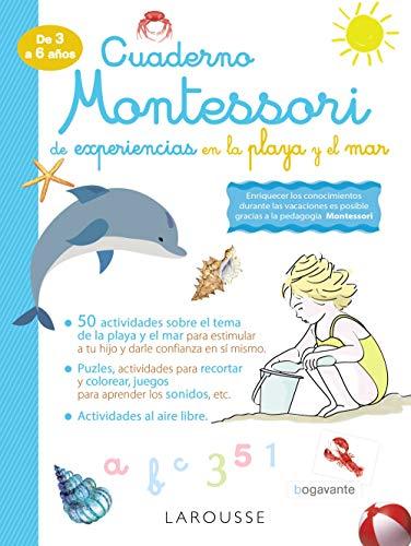 Cuaderno Montessori de experiencias en la playa y el mar (LAROUSSE - Infantil / Juvenil - Castellano - A partir de 5/6 años)