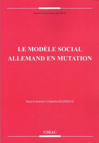 Le modèle social allemand en mutation