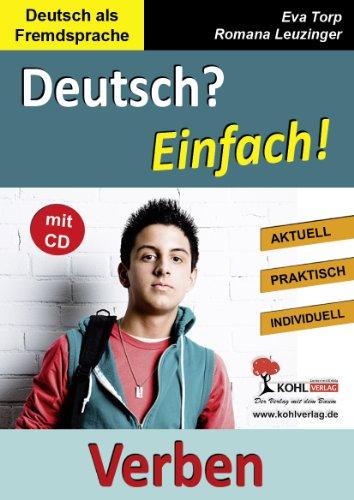 Deutsch? EINFACH! - Verben: Kopiervorlagen für Deutsch als Fremdsprache