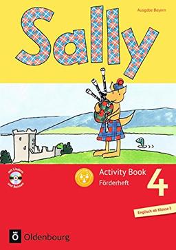 Sally - Allgemeine Ausgabe (Neubearbeitung) -  Englisch ab Klasse 3: 4. Schuljahr - Activity Book: Förderheft mit Audio-CD: Mit Portfolioheft