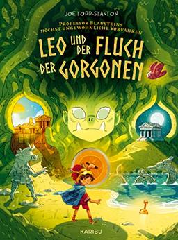 Professor Blausteins höchst ungewöhnliche Vorfahren (Band 2) - Leo und der Fluch der Gorgonen: Graphic Novel Reihe für Jungen und Mädchen ab 6 Jahren mit mythologischen Abenteuern