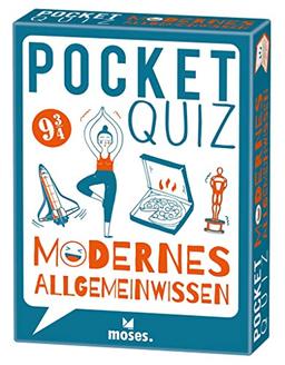 moses. Pocket Quiz Modernes Allgemeinwissen, 150 Fragen von Politik bis Popkultur, Für Kinder & Jugendliche ab 12 Jahren und Erwachsene