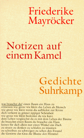 Notizen auf einem Kamel: Gedichte 1991 - 1996