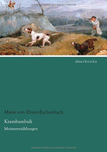 Krambambuli: Meistererzaehlungen