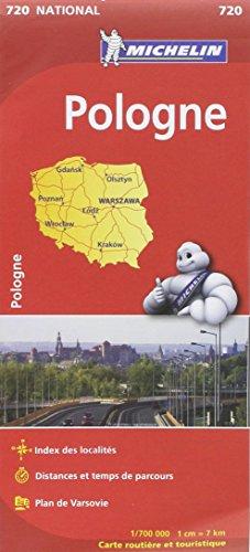 Carte Pologne Michelin