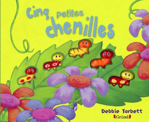 Cinq petites chenilles