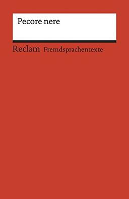 Pecore nere: Racconti. Italienischer Text mit deutschen Worterklärungen. B2 (GER) (Reclams Universal-Bibliothek, Band 19943)