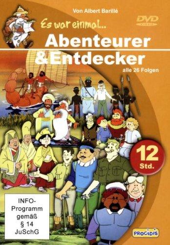 ES WAR EINMAL ... ABENTEURER & ENTDECKER (6 DVDs im Geschenkschuber - 728 Minuten)