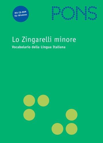 PONS Lo Zingarelli minore. Vocabolario della Lingua Italiana. 56 000 Stichwörter (Lernmaterialien)