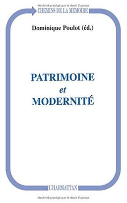 Patrimoine et modernité