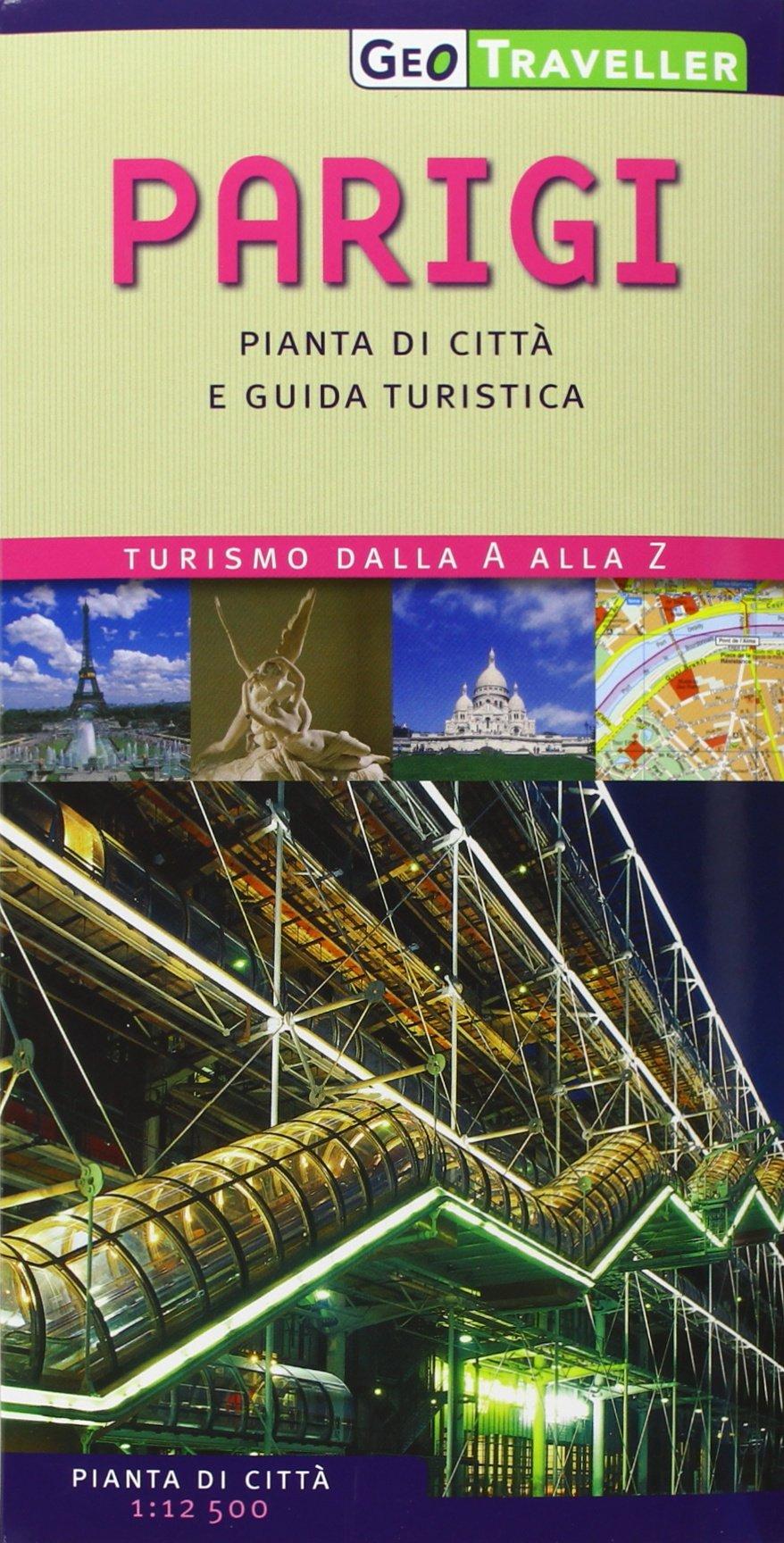 Parigi. Pianta di città e guida turistica