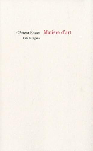 Matière d'art