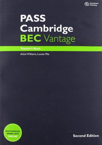 PASS Cambridge BEC Vantage: Teacher's Book + Audio CD