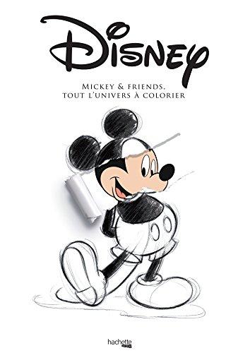 Disney : Mickey & friends, tout l'univers à colorier