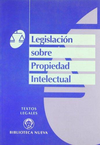 Legislacion sobre propiedad intelectual