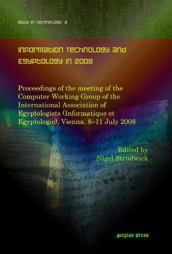 Information Technology and Egyptology in 2008