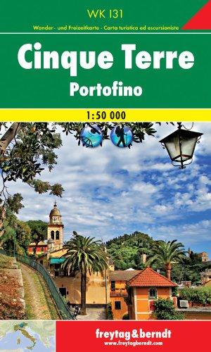 Freytag Berndt Wanderkarten, WKI 31, Cinque Terre - Portofino - Maßstab 1:50.000