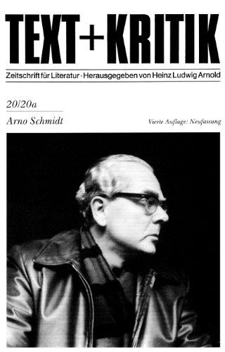 Arno Schmidt (TEXT+KRITIK 20/20a)