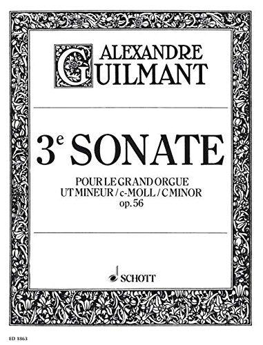 3. Sonate c-Moll: op. 56/3. Orgel.