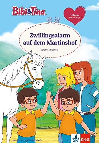 Bibi & Tina: Zwillingsalarm auf dem Martinshof, 1. Klasse, ab 6 Jahren (Lesen lernen mit Bibi und Tina)