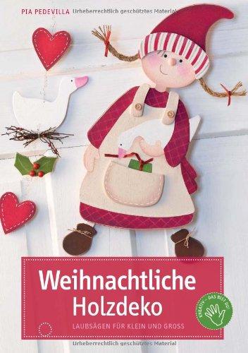 Weihnachtliche Holzdeko: Laubsägen für Klein und Groß